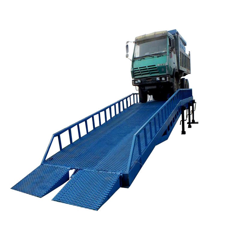 液压移动式登车桥 集装箱货物装卸平台 载重8吨10吨物流等车桥