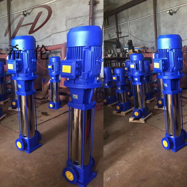 GDL多级泵 立式管道多级泵 多级泵立式 25GDL2-12×3多级泵希伦 铸铁不锈钢桶多级泵