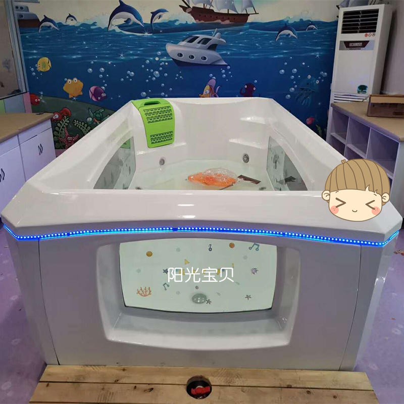 亚克力游泳池 婴儿游泳馆设备 多功能儿童超大号透明泳池大型商用