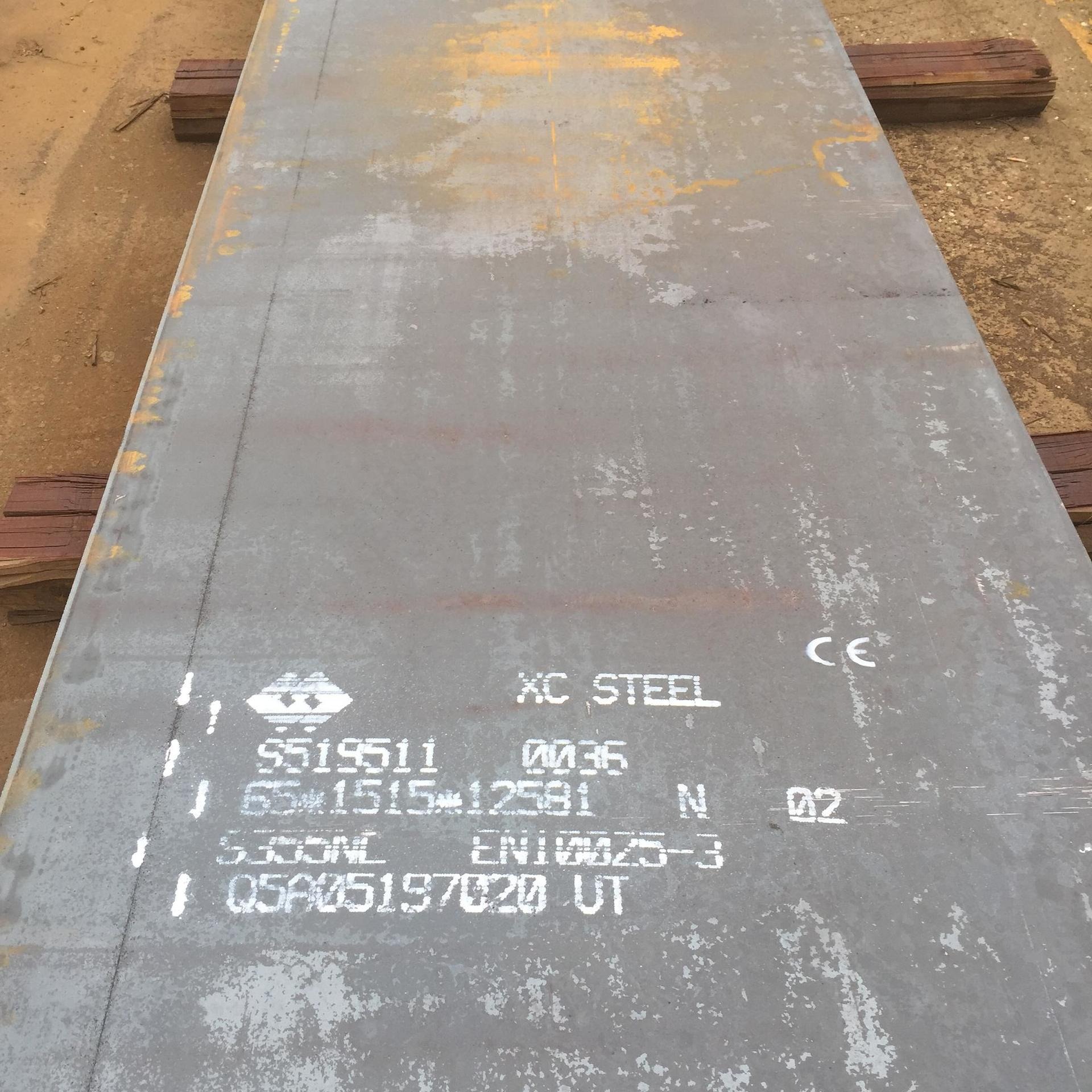 低合金钢板Q345EQ345D低温板材下料切割q345b