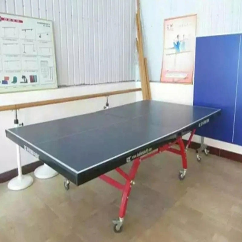 金伙伴体育设施厂家直销室内折叠乒乓球桌 比赛标准乒乓球台 学校社区乒乓球台