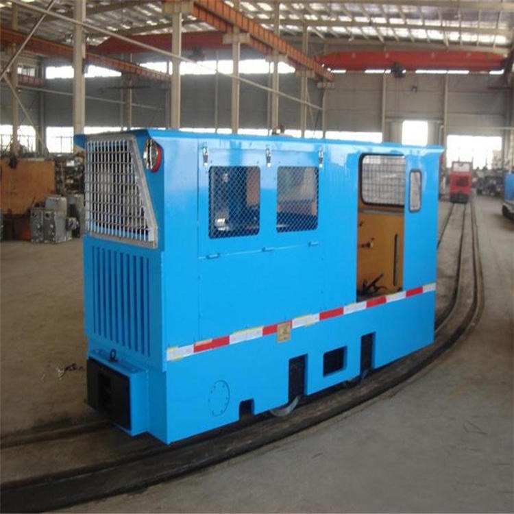 矿用牵引设备 CJY3吨架线式电机车 运行稳定灵活 九天矿业直供电机车