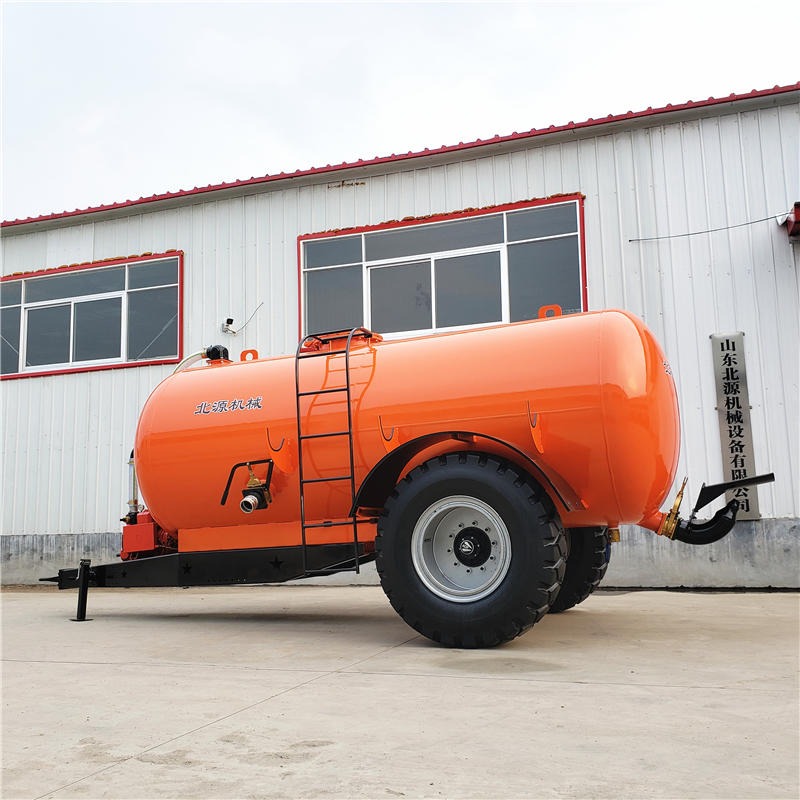 北源机械加工定制10方液体肥喷洒机 大型抛撒罐车 沼液罐车