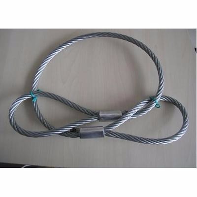 铝合金压制钢丝绳，钢丝绳套