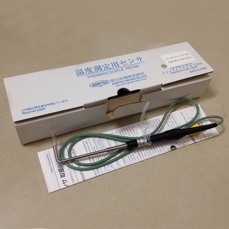 供应日本ANRITSU安立微小物件表面温度传感器探头CS-13K-010-1-TC1-ANP 静止表面温度测头