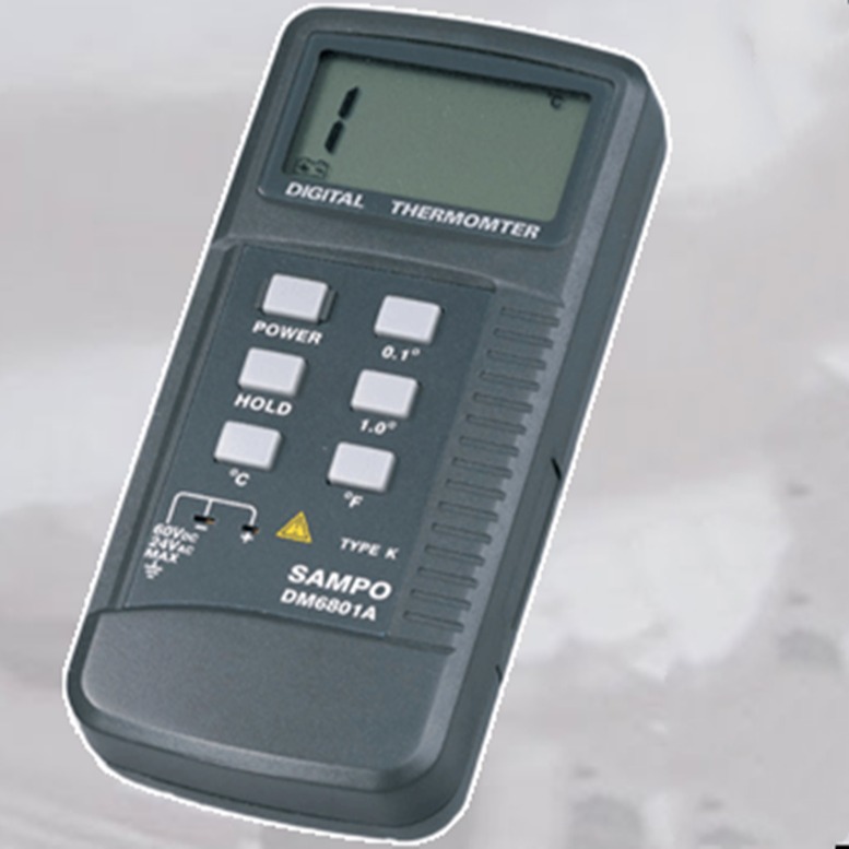 数字温度表DM6801A，欣宝热电偶温度计，温度测量仪