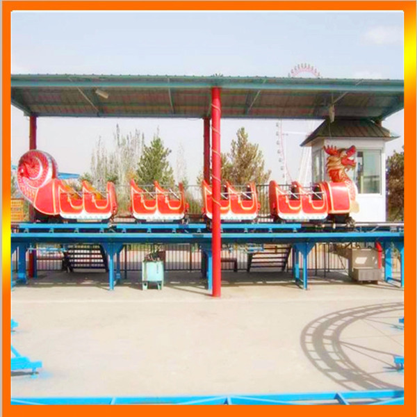 大型户外儿童游乐场游乐设备轨道滑行龙 惊险刺激滑行龙游乐项目示例图9