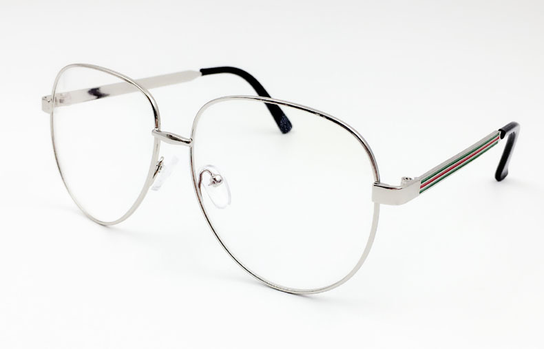 2016新款女眼镜框明星同款飞行员式蛤蟆镜光学眼镜架防辐射平光镜示例图12