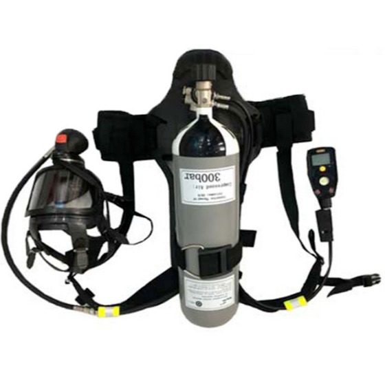 声光报警自给正压式压缩空气呼吸器 带EC证书SCBA呼吸器 6L 300Bar图片