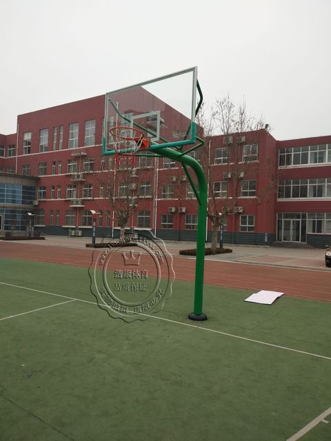 篮球架 户外 成人  地埋式 圆管篮球架  预埋式篮球架 儿童篮球架