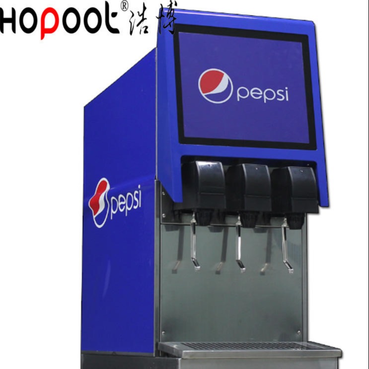 天津可乐机 亿美科三头可乐机 商用碳酸饮料机可乐现调机可乐自调机图片
