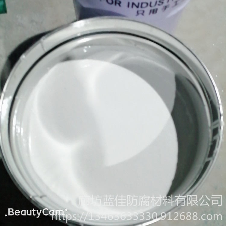 现货供应 白色耐磨环氧陶瓷涂料厂家 蓝佳 耐磨型液体环氧涂料施工