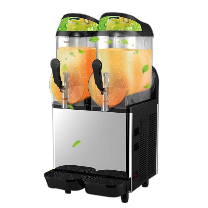东贝雪融机商用双缸雪泥机雪粒机冰沙机冷饮果汁机饮料机  XC16 型