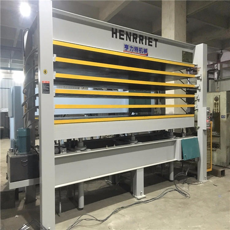 亨力特专业生热压机  空调发泡板6层4500X1350多层定制层压机  全自动热压机