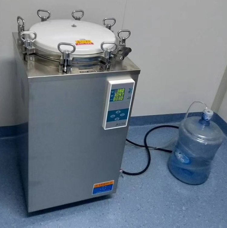 LS-100LD立式壓力蒸汽滅菌器 100升翻蓋式不銹鋼滅菌器示例圖2