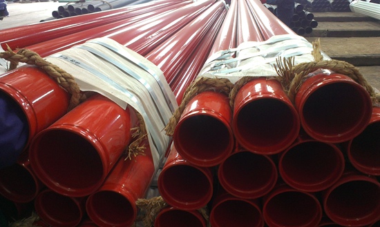 小口径涂塑钢管 大口径给排水涂塑复合钢管 消防专用内外涂塑钢管 涂塑电力穿线保护套管