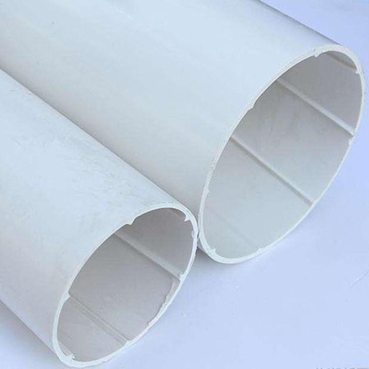 大口径PVC给水管材 pvc塑料给水管 710mm 定做PVC给水管件大口径 鸿禹塑业图片