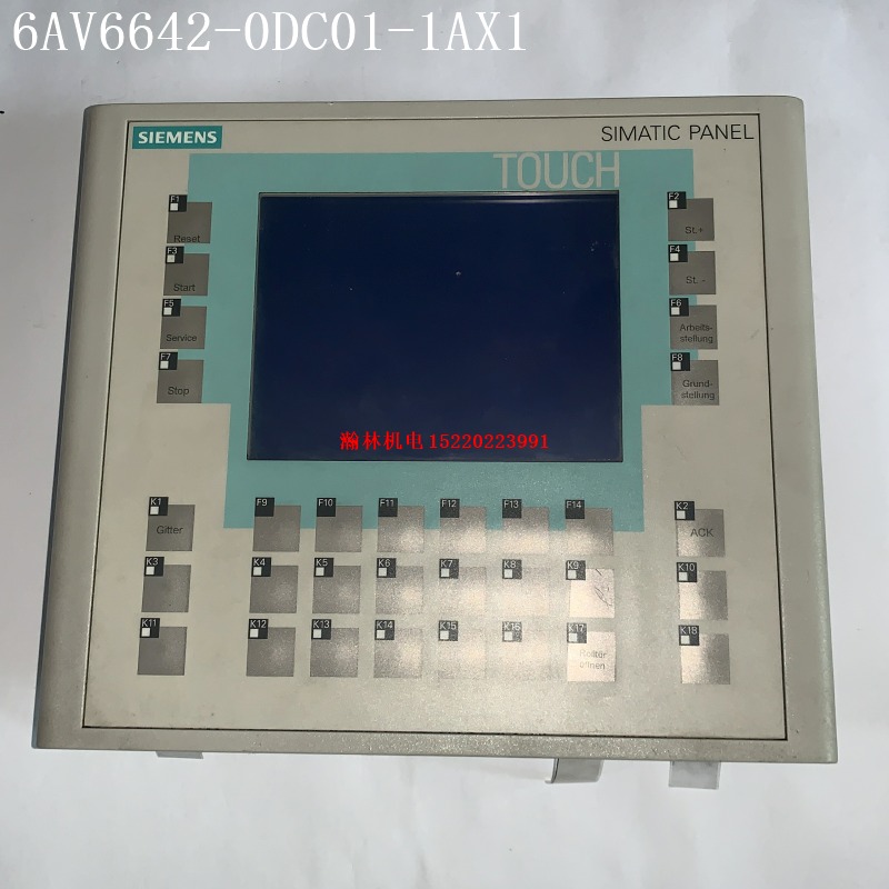 6AV6642-0DC01-1AX1  OP177B  6AV6545-0AH10-0AX0 MP270B 西门子触摸屏
