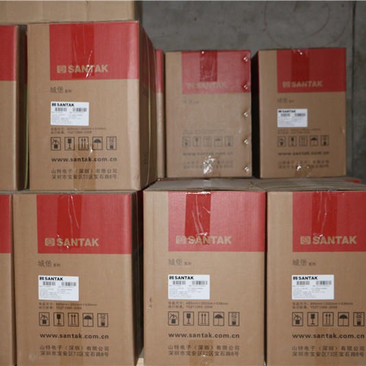 舟山市SANTAK 山特代理商UPS不间断电源C2KS外接电池主机72V现货批发供应