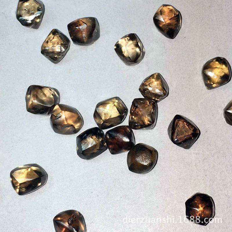 大克拉钻石原石天然金刚石颗粒适用于磨削车刀等超硬材料加工行业示例图69