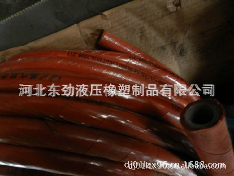 批量供应 硅橡胶钢丝管  清洗机钢丝胶管示例图6