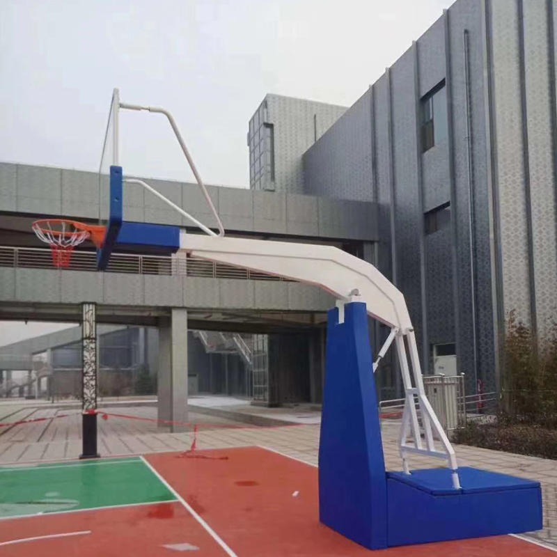 山东日照金伙伴体育设施直销 儿童篮球架 成篮球架 手动液压篮球架价格优廉