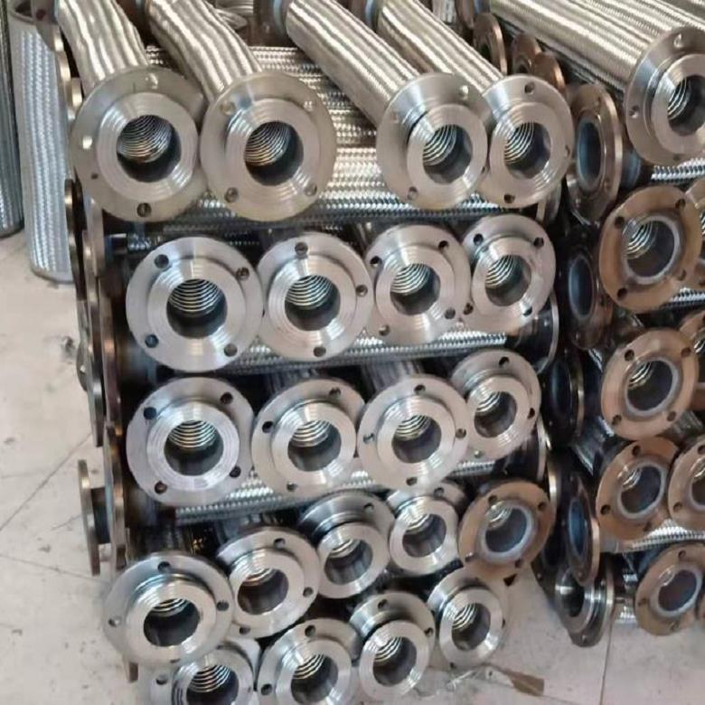 英振 喀什地区金属软管 专业生产金属软连接  法兰大口径金属管厂家