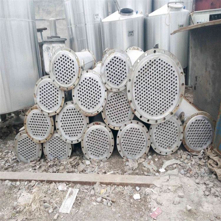 空调蒸发器冷凝器 出售二手钛材质冷凝器 志鸿 多种型号