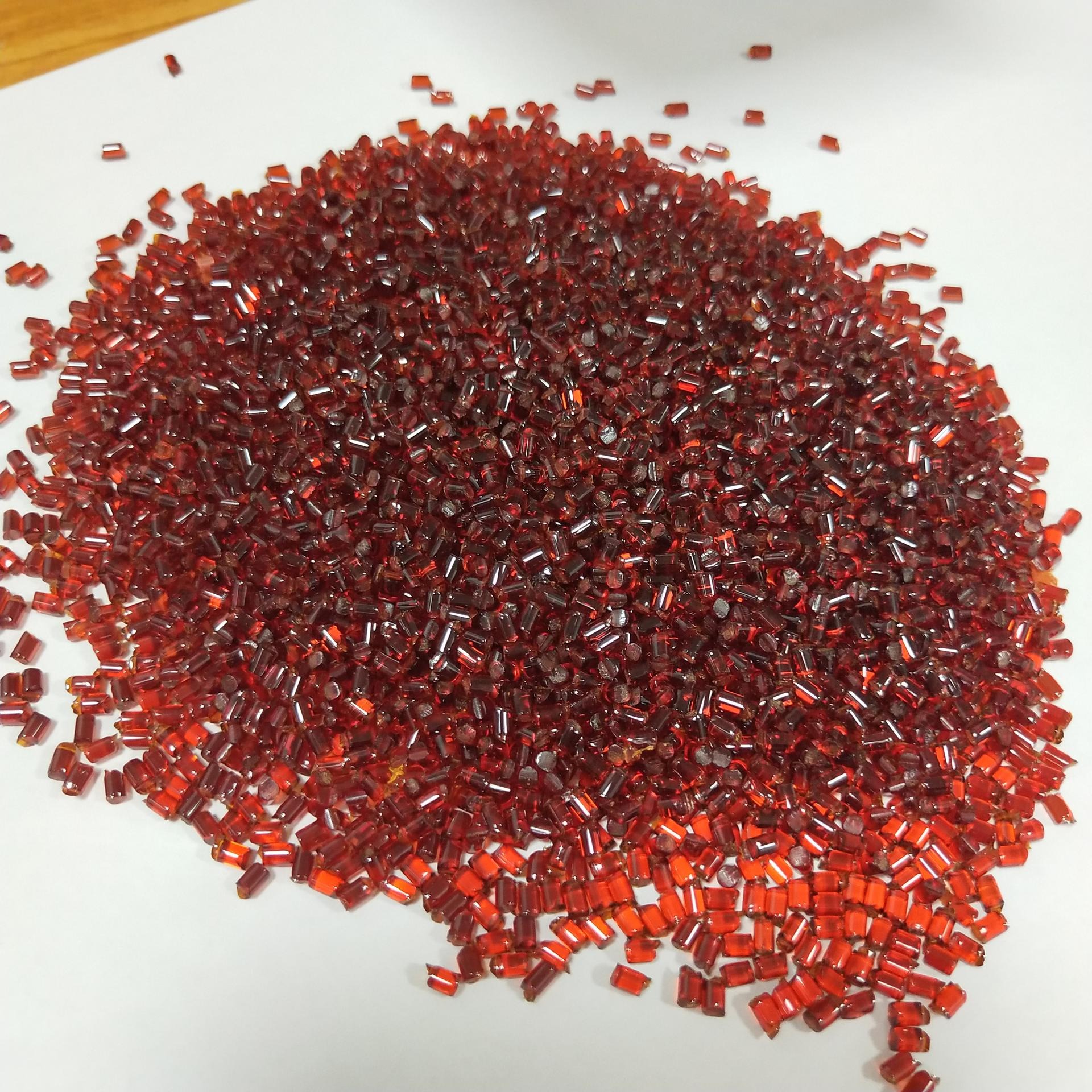 酒红色的PI特种塑料  PL450A 聚酰亚胺塑料   低价处理PI纯树脂   日本三井化PI图片