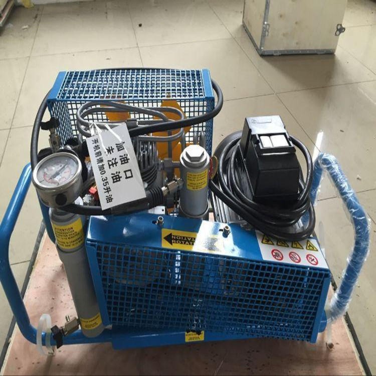 普煤爆款空气充填泵 电动空气充气泵  出售消防空气压缩充气机图片