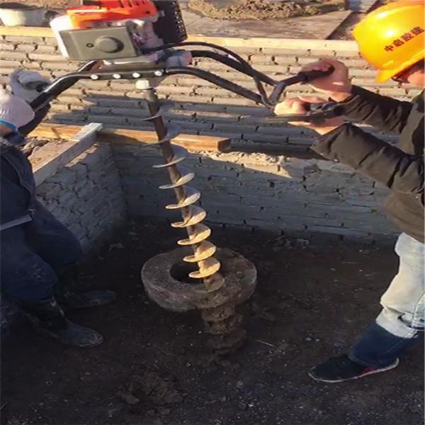 桩芯掏泥机用于清桩管桩掏泥专用    桩洞取土机用螺旋挖土图片