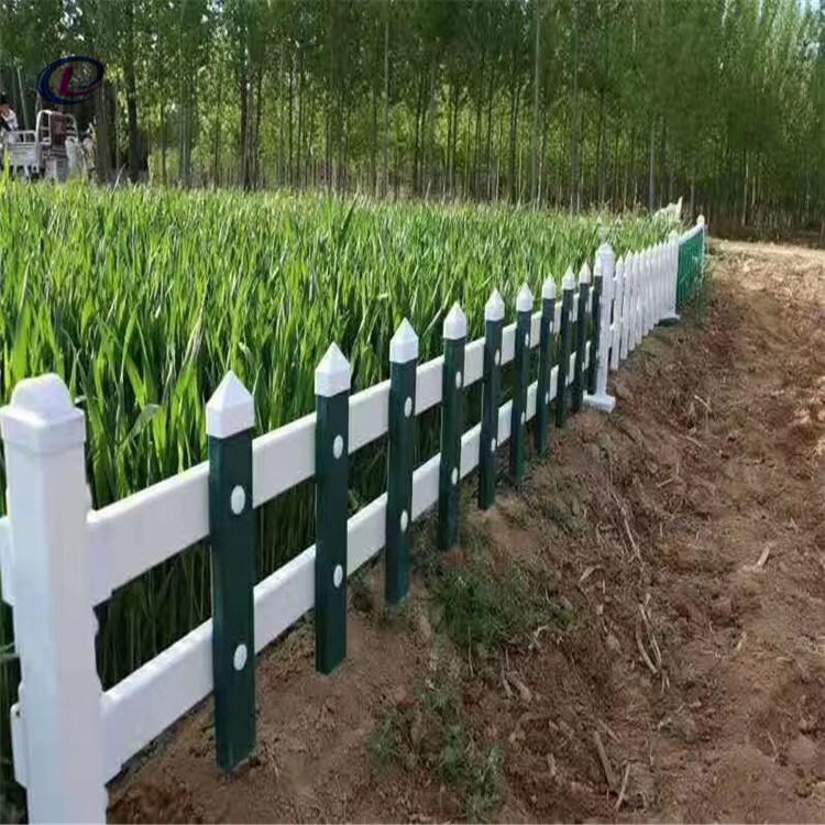 德兰直销公园草坪护栏 花园绿化带草坪护栏 PVC草坪塑料围栏