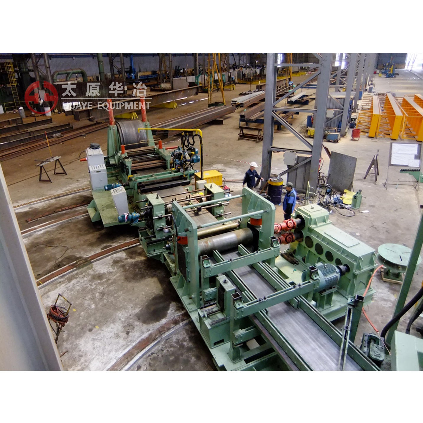 太原华冶 螺旋焊管机组设备 LH1250-820-16 专业生产设计螺旋焊管生产线