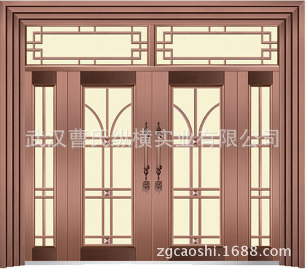 供应上海地区不锈钢铜门上海铜门价格上海不锈钢门价格别墅铜门示例图5