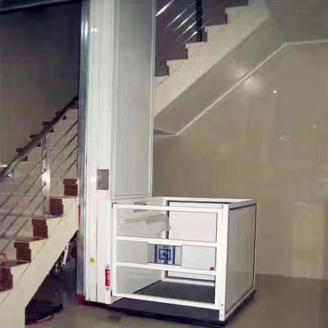 液压低噪音升降平台 拽引式电梯 曲线座椅电梯 桂林市 象山区启运量身定制残疾人家用电梯