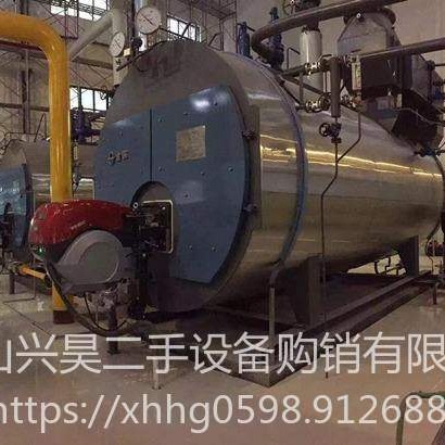 回收浙江双峰600公斤二手燃气蒸发器   生物质锅炉及化工设备   1-20吨二手燃气燃油锅炉