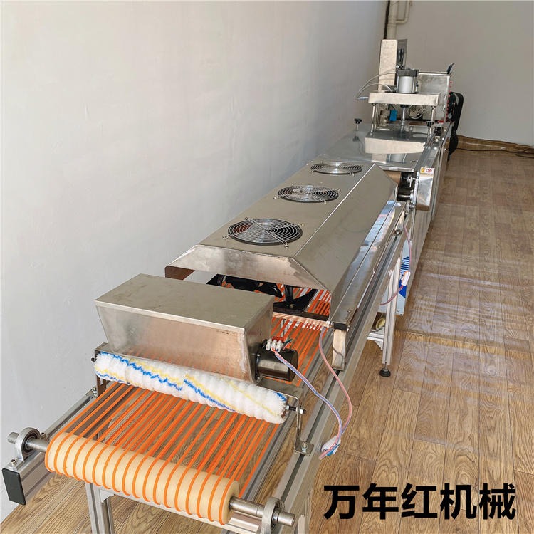 烤鸭饼机 全自动单饼机  智能化烙馍机 多功能春饼机 万年红机械 TL450型