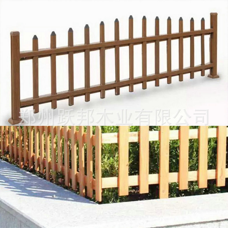 生产供应木栅栏小篱笆 木栅栏隔断 户外木围栏示例图6