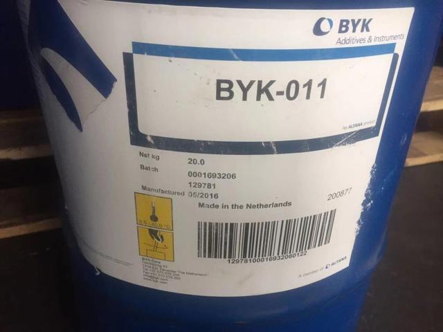 毕克BYK011消泡剂水性消泡剂 清漆 重涂性良好水性体系胶黏剂