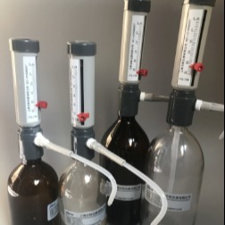 国产 套筒式可调定量加液器0-25ml白色500ml瓶子 瓶式加液器瓶口分配器