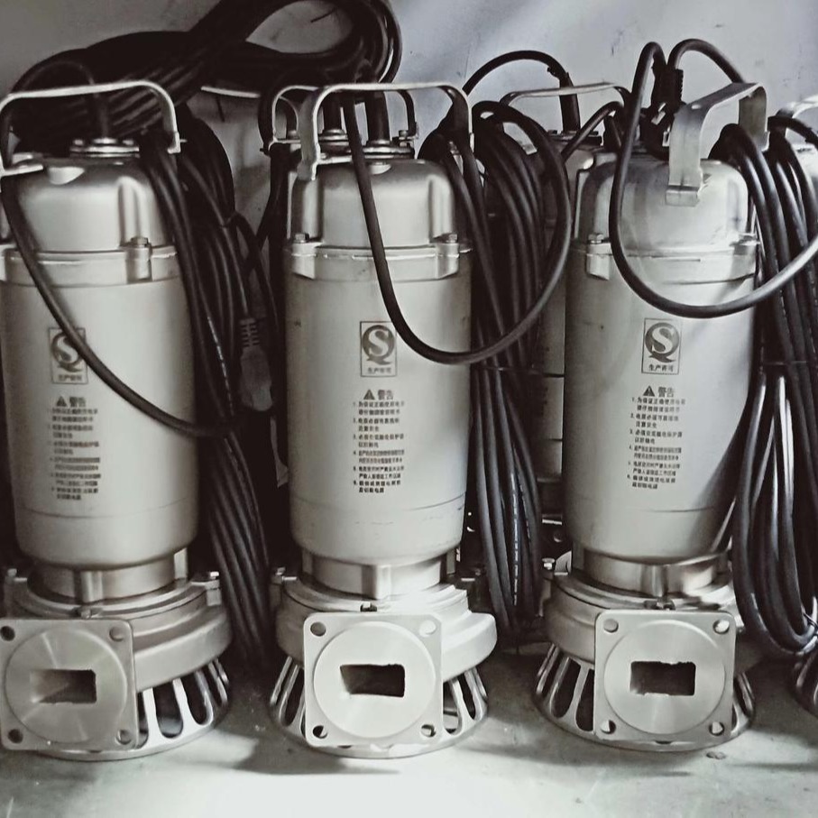 WQD10-10-0.75单相潜水排污泵  220V不锈钢浮球潜水泵