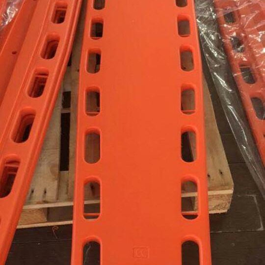 旭兴XX-12橘黄色水上救援板式担架  脊柱脊椎固定板   急救消防救援救生担架图片
