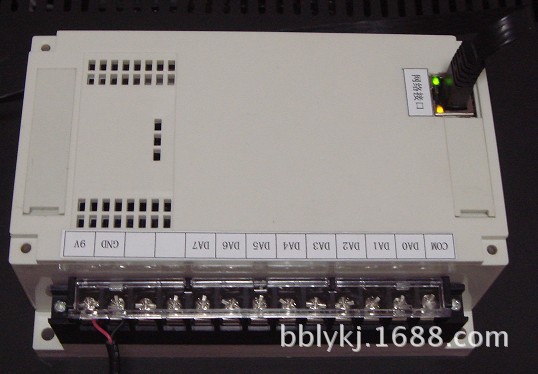 局域网络以太网络TCP/IP控制的DA数模转换器