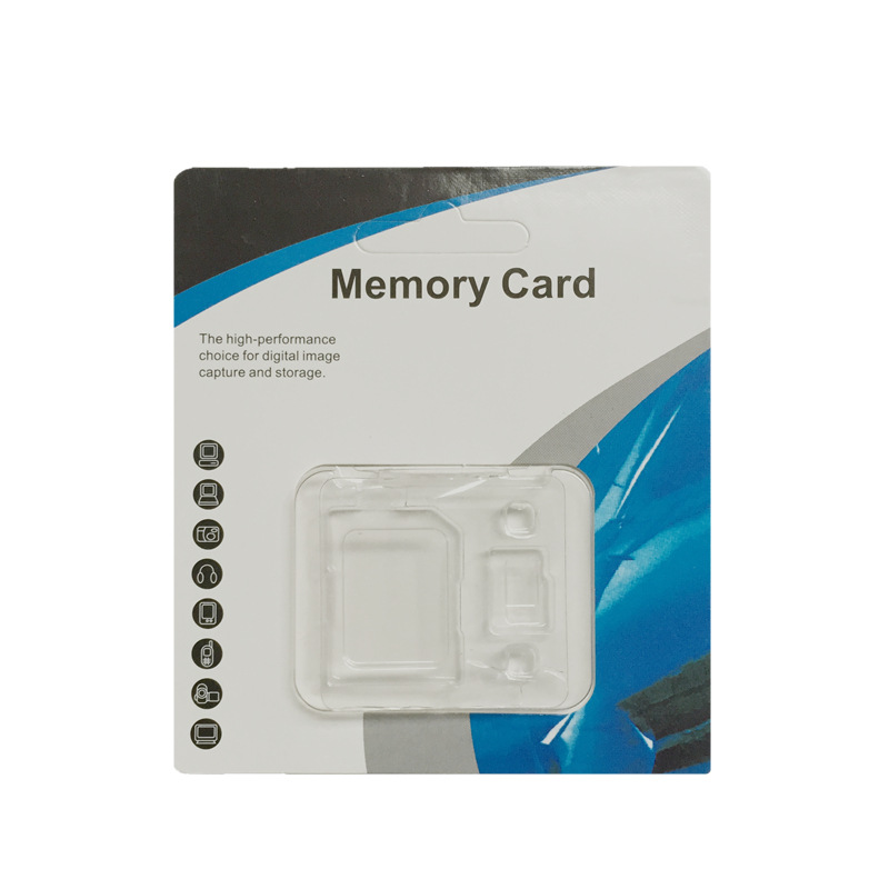 厂家批发中性TF内存卡双卡包装TF/Micro SD内存卡纸包装外包装示例图3