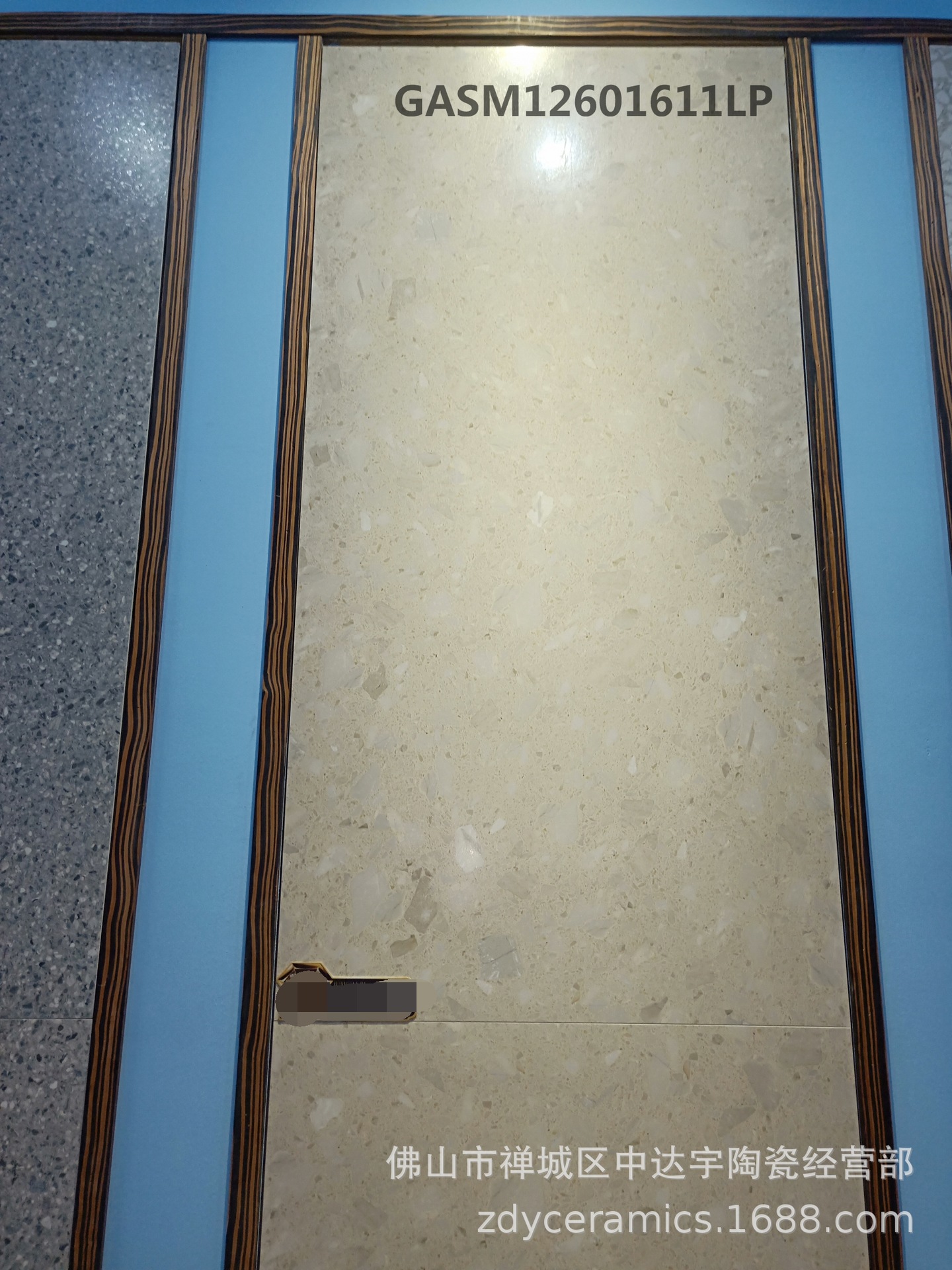PD仿古砖大规格哑光面600X1200现代水磨石瓷砖防滑厨房浴室地面砖示例图13
