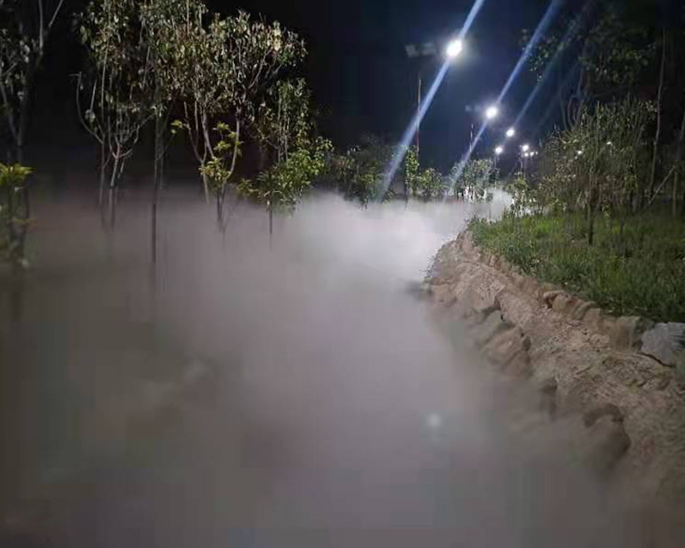 河北宏州人工造景设计人造雾设备多仓发货