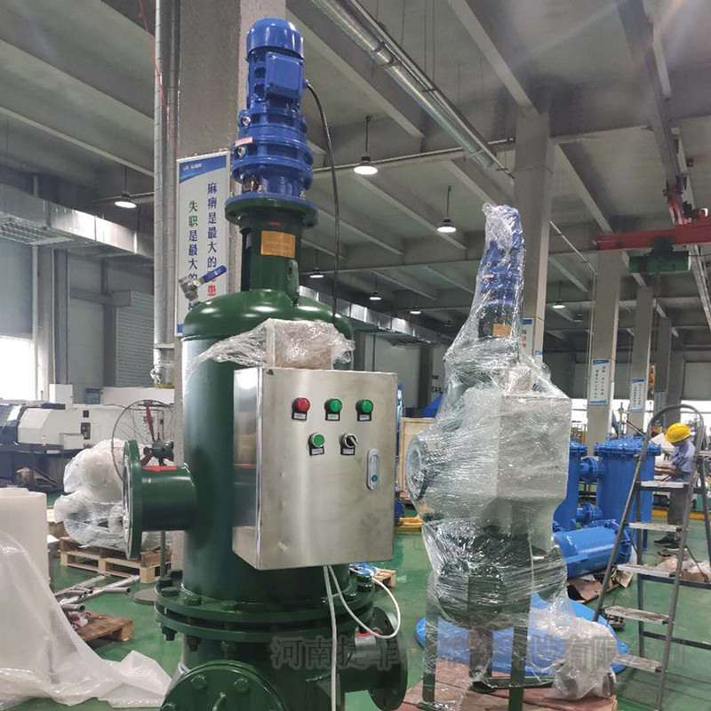 安徽芜湖 PLC控制柜自清洗过滤器 真空泵系统水过滤器