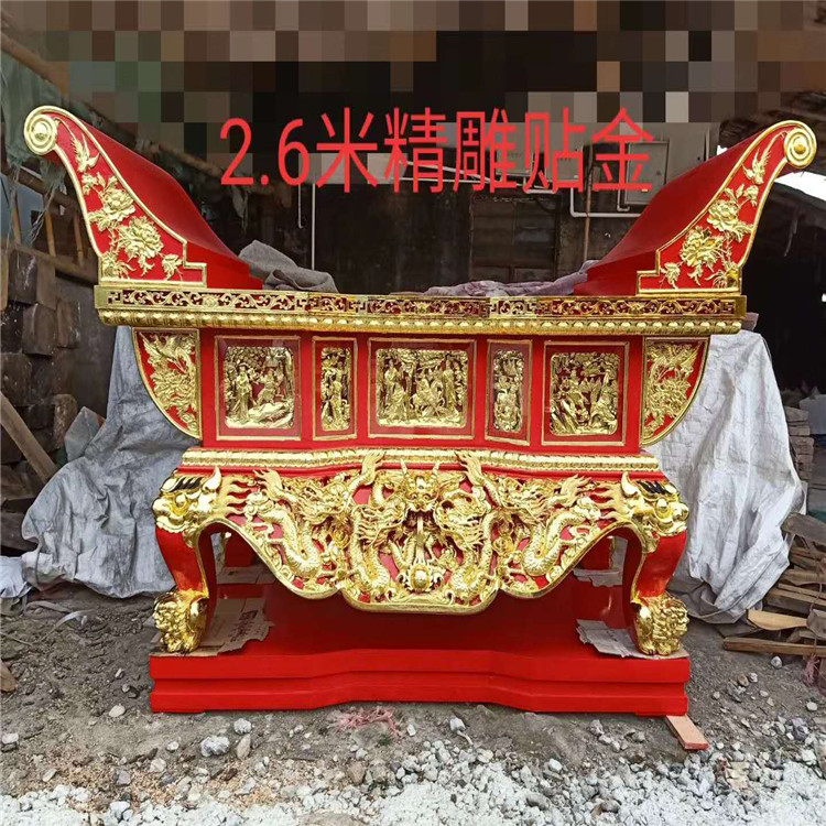 皆缘法器 寺庙供桌雕刻厂家 道观供桌 品种规格多