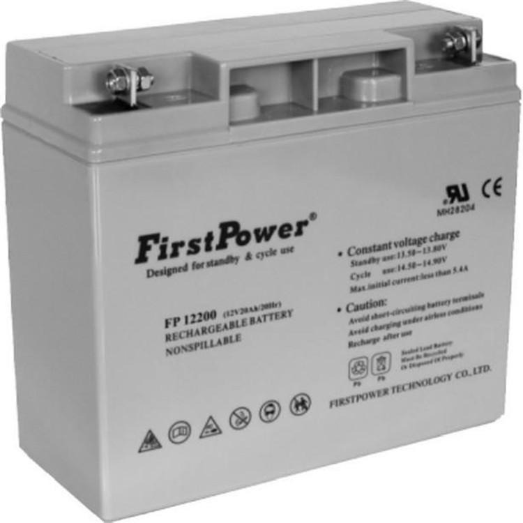 FirstPower一电蓄电池FP12200 一电12V20AH UPS/EPS应急电源用 铅酸蓄电池 参数及价格