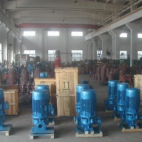 热水管道泵,立式热水管道泵,IRG型热水管道泵图片
